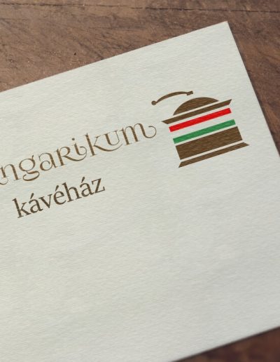 Hungarikum Kávéház logóterv 2